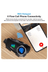 YNT İthalat EM-q282x Q28 2X 2 Eşleşmeli Motosiklet Kask Bluetooth Kulaklık 1080P Kamera Su Geçirmez Intercom 4
