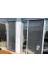 ZAANAT SİNEKLİK 56789 Plise Pileli Sineklik -(En:100 Cm X 207Cm)- Kapı Sineklik Sürgülü Sineklik Koyu Kahve 3
