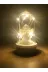 ZİPHİDA dop8661213igo Peri Led Işıklı Fanus Içinde Işıklı Masum Beyaz Melek Biblo 3