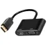 ZR723 Dp To Hdmı+Vga Çevirici 2